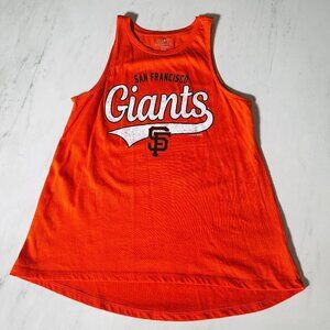 San Francisco Giants Women’s Small Tank Top Orange MLB Baseball